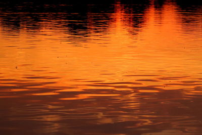 Detail shot of rippled water