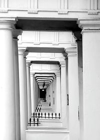 Staircase at night