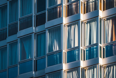 Full frame shot of modern building