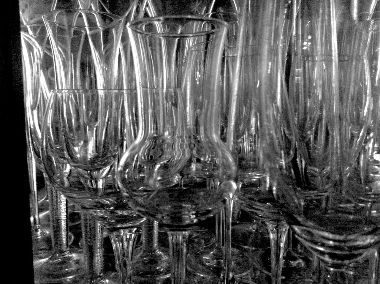 Glasses waiting for the guests?