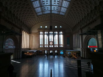 Interior of building