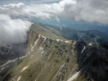 Mountains in the clouds