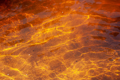 Full frame shot of sea water