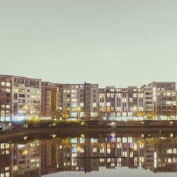 Buildings in city