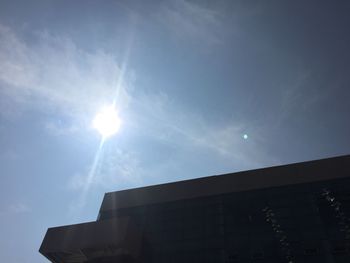 Low angle view of building against sky