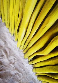 Close-up of yellow fruits for sale in market