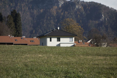 Scattered settlement in the country, village in a rural region