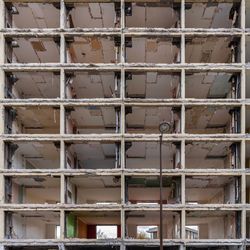 Full frame shot of abandoned building