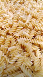 Full frame shot of pasta for sale in store