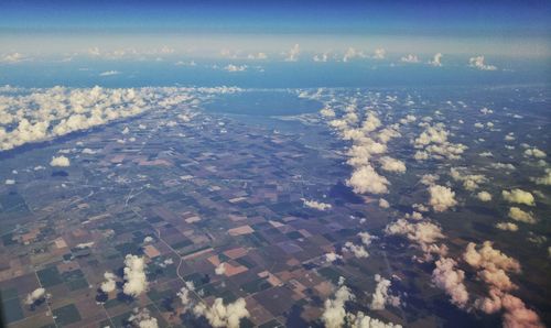 Aerial view of cityscape