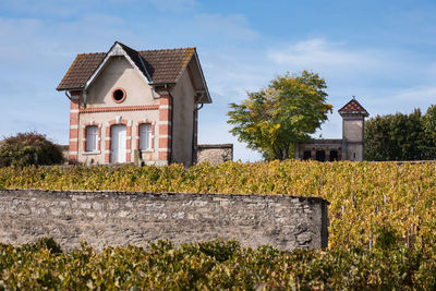 House against sky