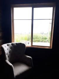 View of window at home