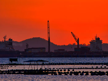 Photos of the view at the sriracha harbour, thailand.