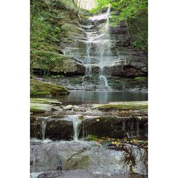 River flowing through rocks