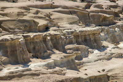 View of rock formations