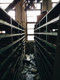 Staircase in building