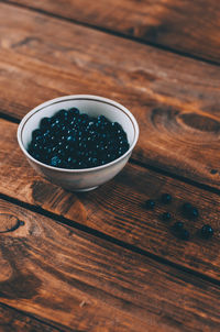 Close-up of bowl on table