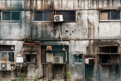 Exterior of old building