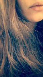 Close-up of young woman