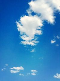 Low angle view of cloudy sky