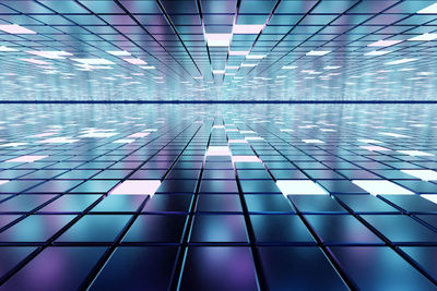 Full frame shot of glass building