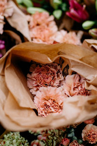 Close-up of rose bouquet