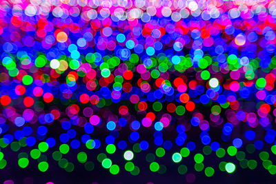 Full frame shot of multi colored lights