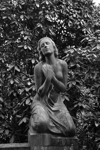 Close-up of statue