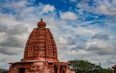 Pattadakal temple complex group of monuments breathtaking stone art with dramatic sky