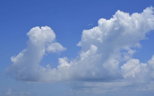 Low angle view of clouds in sky