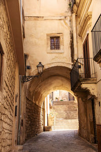 Low angle view of historic building