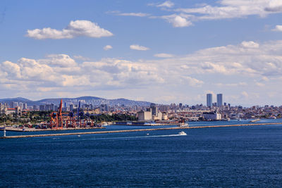 View of the marmara sea from the topkapi palace