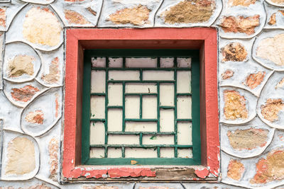 Directly above shot of building