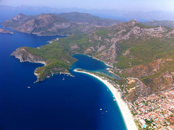 Aerial view of landscape