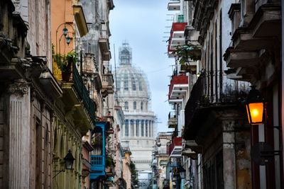 View of buildings in city