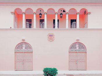 Exterior of historic building