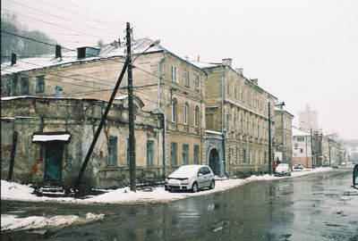 Buildings in city