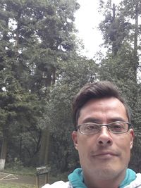 Portrait of young man