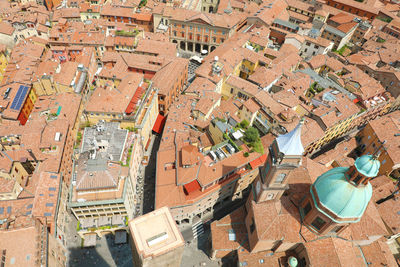 Bologna old medieval city in italy