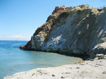 Scenic view of beach