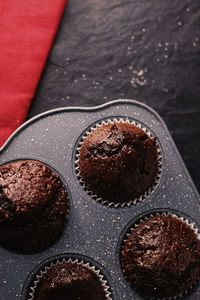 Close-up of chocolate cake