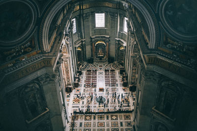 Low angle view of historical building