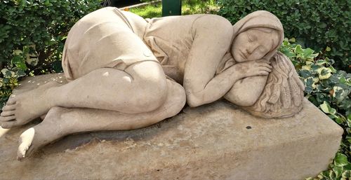 Close-up of statue