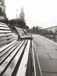 View of bridge over river