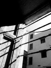 Low angle view of building against sky