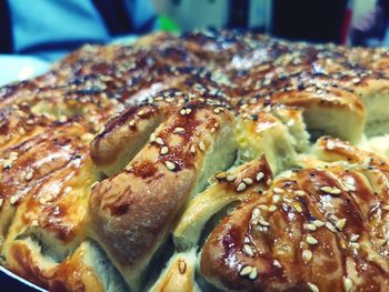 Close-up of food in plate