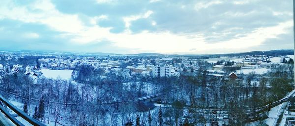 Aerial view of cityscape