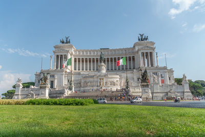 View of historical building against sky