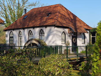 Watermill at winterswijk in the netherlands