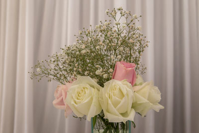 Close-up of rose bouquet